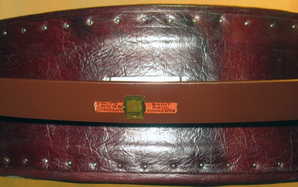 Restored Chair Back Label View